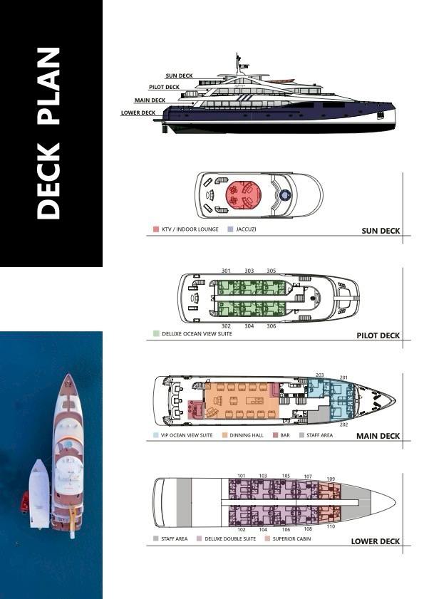 Infinity X Deck Plan